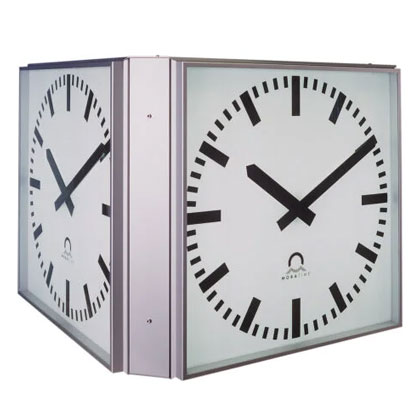 Mobatime Profiline 4 Sided Analogue Outdoor Clocks
